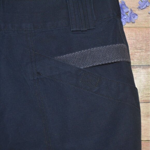 5.11 Tactical Pants Mens 32x34 Navy Blue Cargo Pockets Ripstop Classic Workwear - Picture 7 of 10